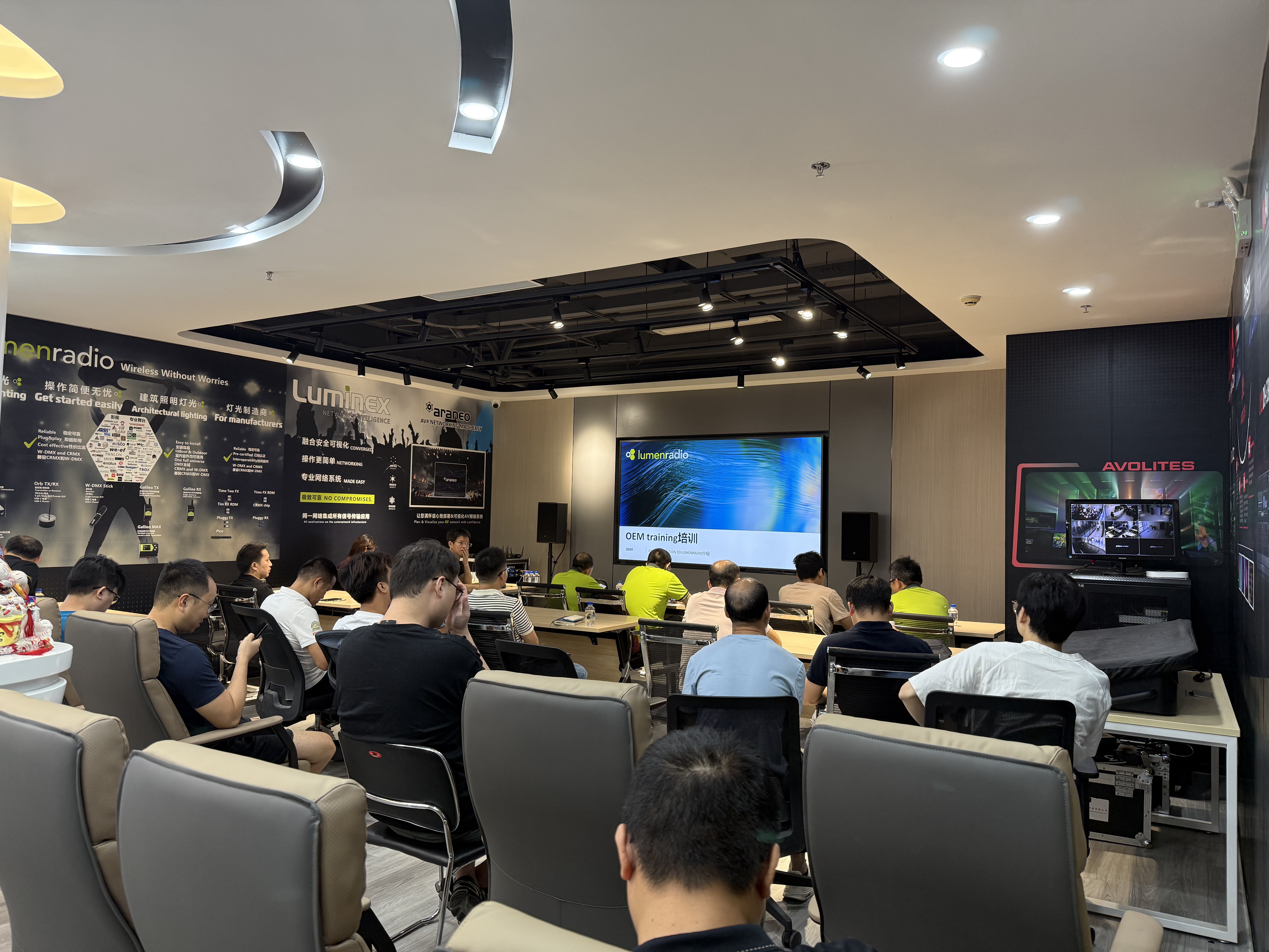 Lumenradio無(wú)線DMX技術(shù)培訓(xùn)圓滿結(jié)束！